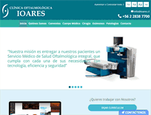 Tablet Screenshot of ioares.cl